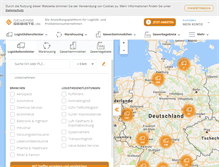 Tablet Screenshot of gewerbegebiete.de